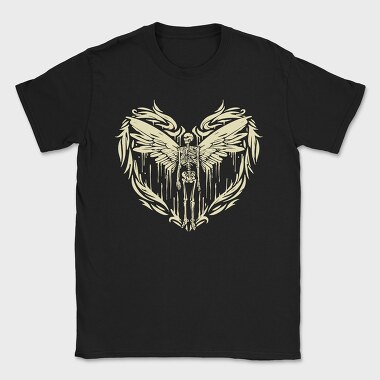Skeleton Wings Skelleton, Tricou Barbati (Unisex)