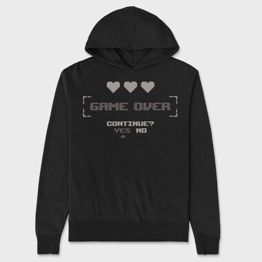 Minimalist Gamer Retro 05, Hanorac Oversize Barbati (Unisex)