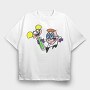Dexter Laboratory 5, Tricou Oversize Barbati (Unisex)