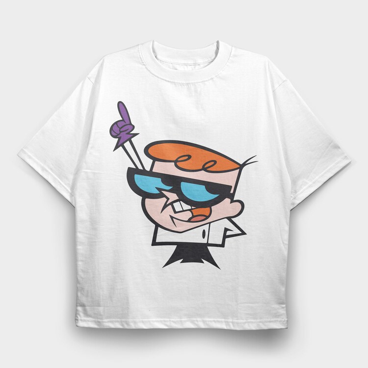 Dexter Laboratory 4, Tricou Oversize Barbati (Unisex)