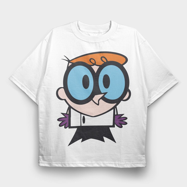 Dexter Laboratory 3, Tricou Oversize Barbati (Unisex)