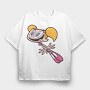 Dexter Laboratory 24, Tricou Oversize Barbati (Unisex)