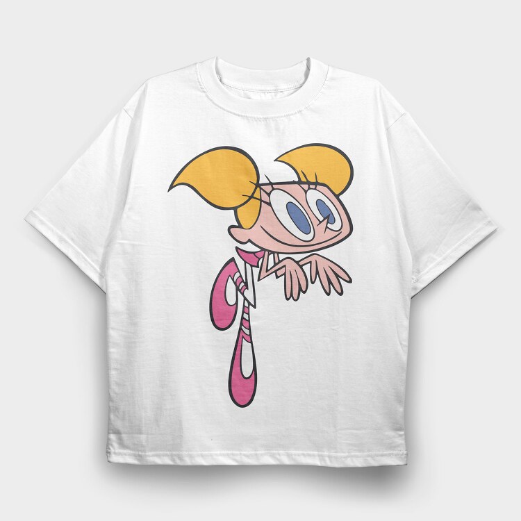 Dexter Laboratory 23, Tricou Oversize Barbati (Unisex)