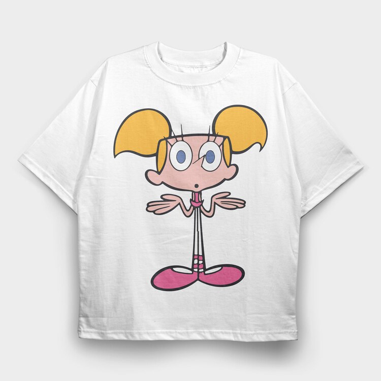 Dexter Laboratory 22, Tricou Oversize Barbati (Unisex)