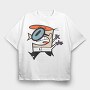 Dexter Laboratory 18, Tricou Oversize Barbati (Unisex)