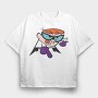 Dexter Laboratory 17, Tricou Oversize Barbati (Unisex)