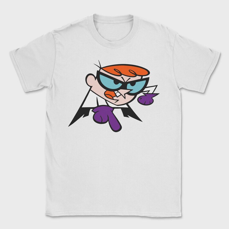 Dexter Laboratory 17, Tricou Barbati (Unisex)