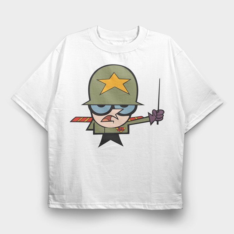 Dexter Laboratory 15, Tricou Oversize Barbati (Unisex)