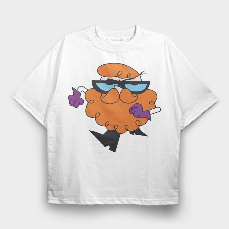 Dexter Laboratory 14, Tricou Oversize Barbati (Unisex)