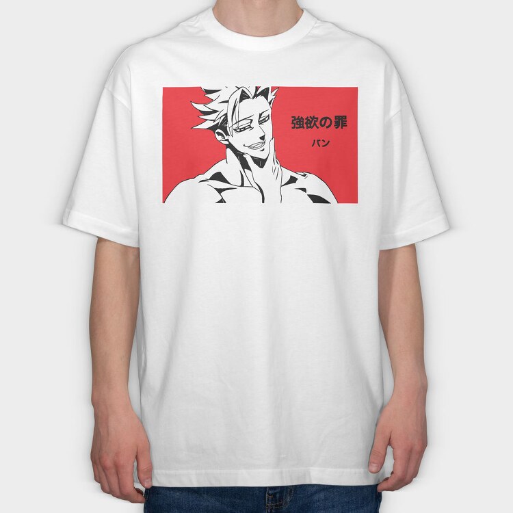 The Seven Deadly Sins 3, Tricou Oversize Barbati (Unisex)