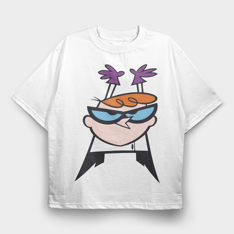 Dexter Laboratory 11, Tricou Oversize Barbati (Unisex)