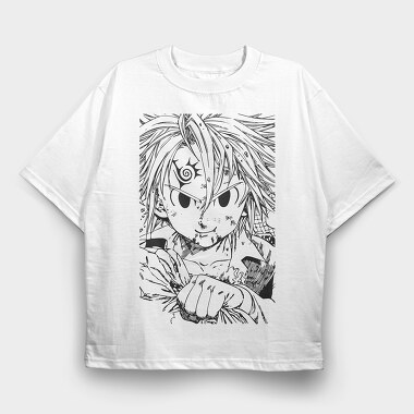 The Seven Deadly Sins, Tricou Oversize Barbati (Unisex)