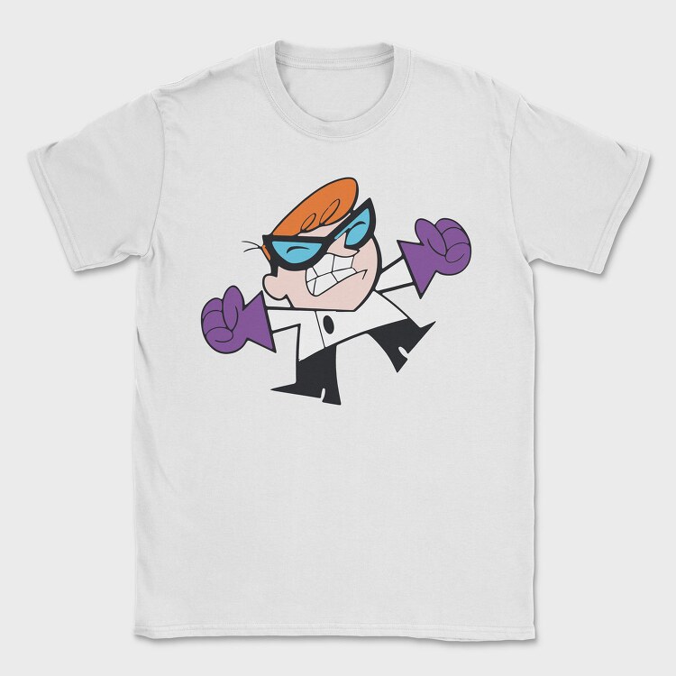 Dexter Laboratory 10, Tricou Barbati (Unisex)