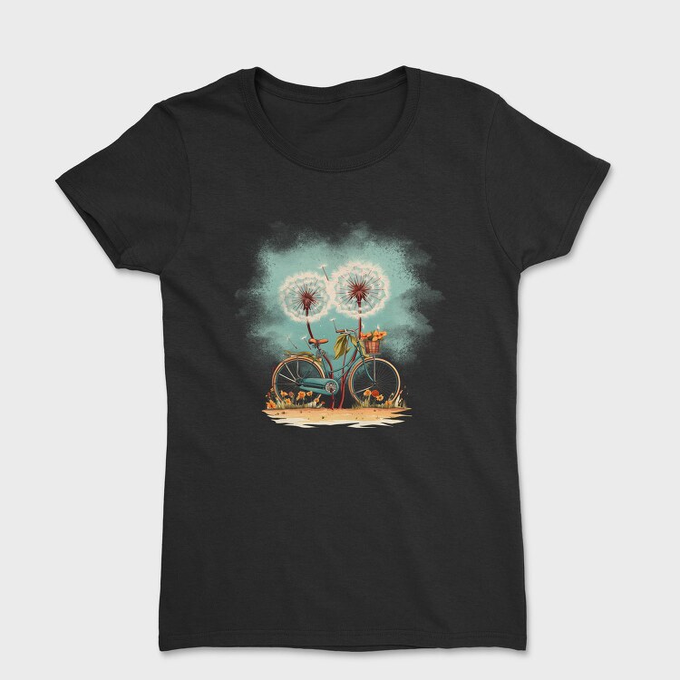 Dandelions Bike, Tricou Femei