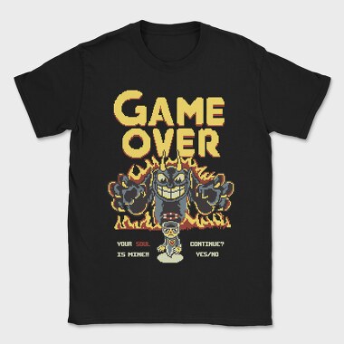 Cuphead 7, Tricou Barbati (Unisex)