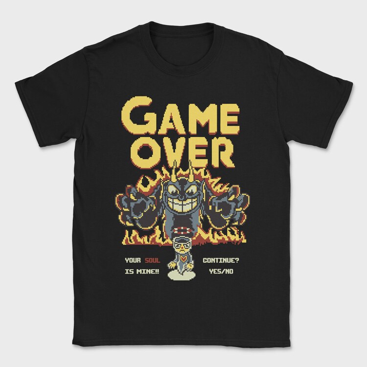 Cuphead 7, Tricou Barbati (Unisex)
