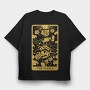 Cuphead 5, Tricou Oversize Barbati (Unisex)