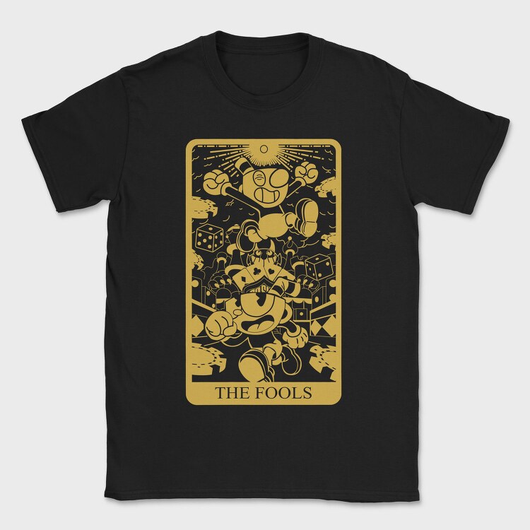 Cuphead 5, Tricou Barbati (Unisex)