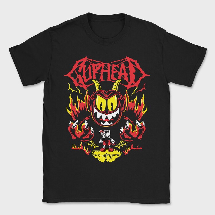 Cuphead 4, Tricou Barbati (Unisex)