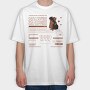 Cat Lovers 1, Tricou Oversize Barbati (Unisex)