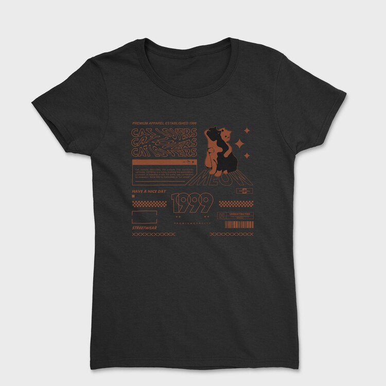 Cat Lovers 1, Tricou Femei