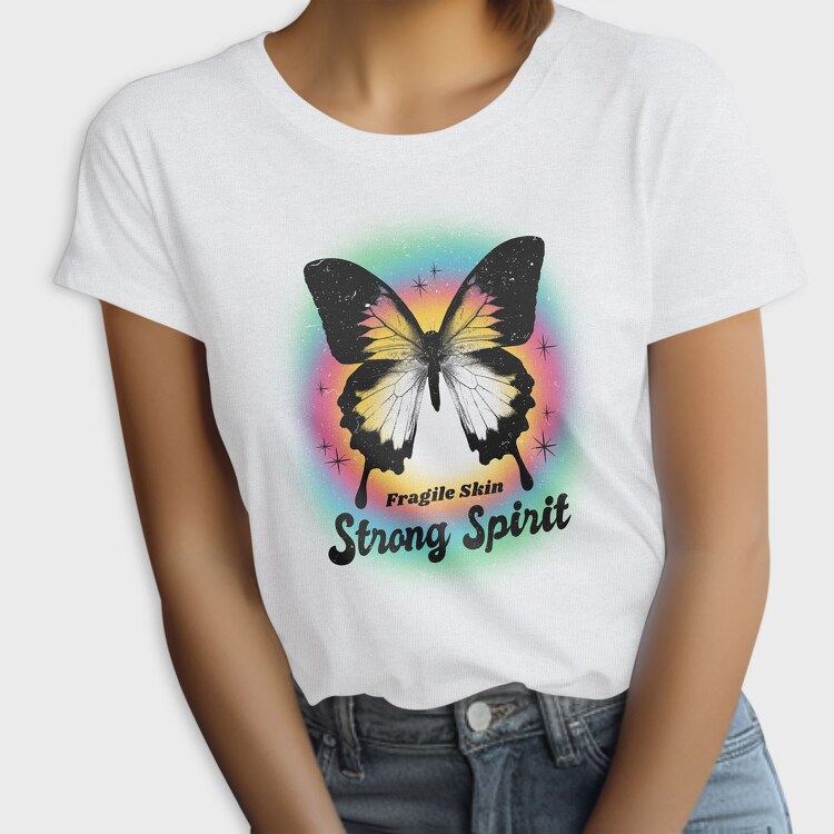 Strong Spirit Butterfly, Tricou Femei