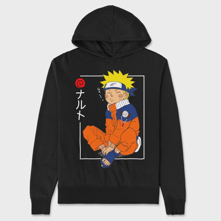 Naruto 108, Hanorac Oversize Barbati (Unisex)