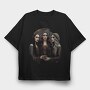 Moon Goddesses, Tricou Oversize Barbati (Unisex)