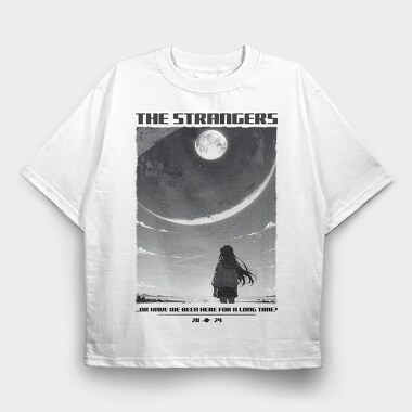 Moonlit Stranger Trend The Strangers, Tricou Oversize Barbati (Unisex)