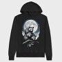 Moonlit Three Opossum, Hanorac Oversize Barbati (Unisex)