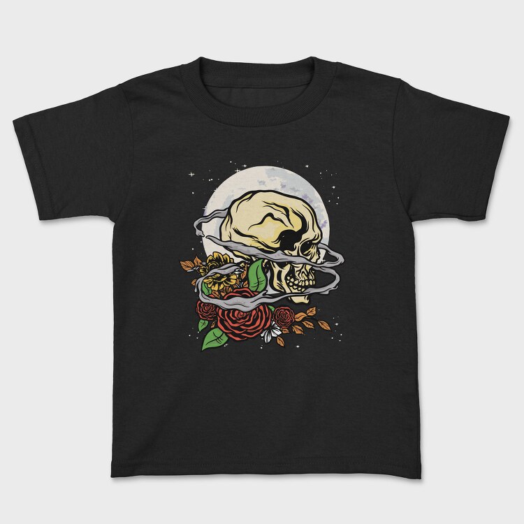 Skull And Roses, Tricou Copii