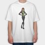 Cartoon Retro X Men 5, Tricou Oversize Barbati (Unisex)