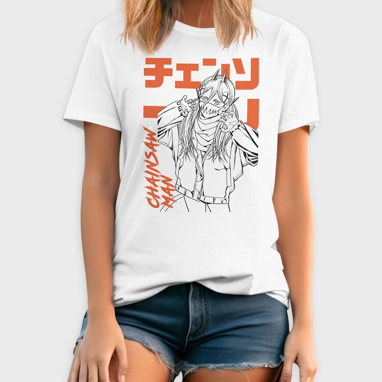 Chainsaw Man 9, Tricou Barbati (Unisex)