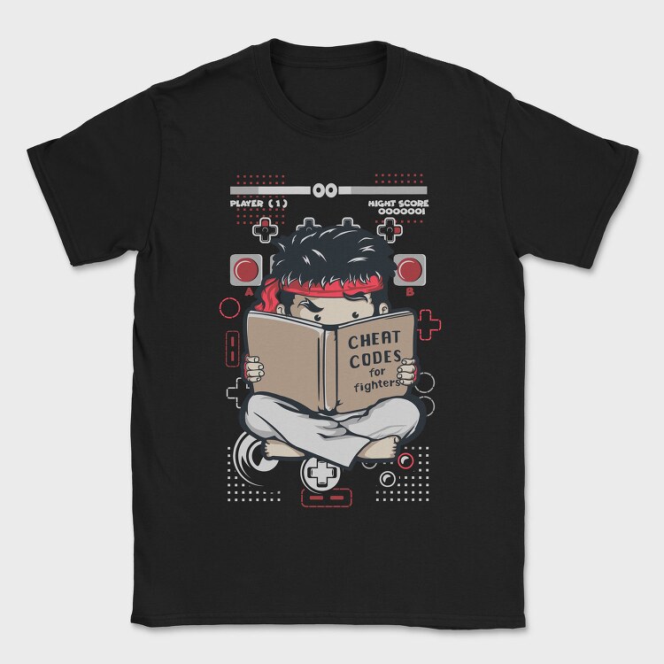 Tricou Barbati (Unisex) Imprimat digital direct in tesatura, bumbac premium 100%.