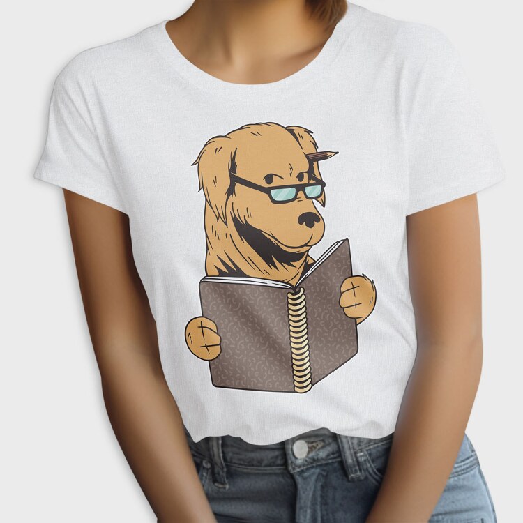 Studying Dog, Tricou Femei
