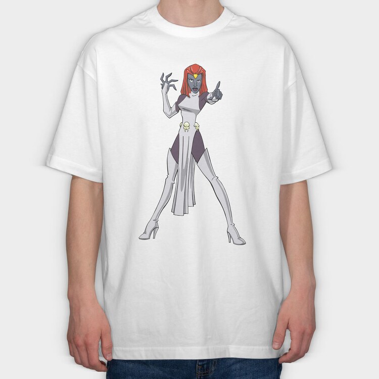 Cartoon Retro X Men 3, Tricou Oversize Barbati (Unisex)