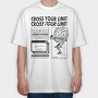 Cross Your Limits 1, Tricou Oversize Barbati (Unisex)