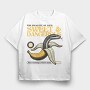 Dangerous Snake Banana Trend, Tricou Oversize Barbati (Unisex)