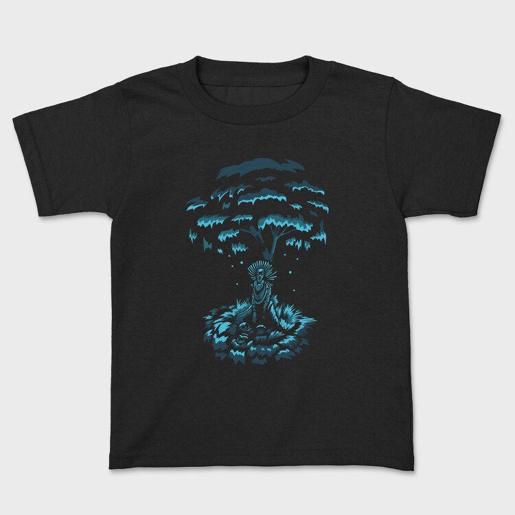 Dark Creature Creepy Demon Darkness, Tricou Copii