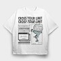 Cross Your Limits 1, Tricou Oversize Barbati (Unisex)