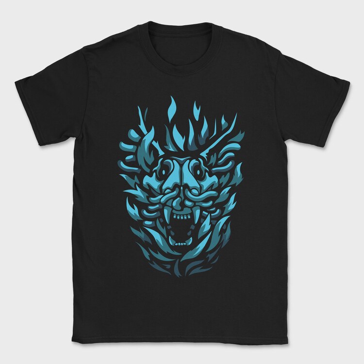 Dark Creature Demon Animal Head Darkness, Tricou Barbati (Unisex)