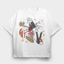 Crazy Silvestre, Tricou Oversize Barbati (Unisex)