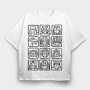 Transformers Characters, Tricou Oversize Barbati (Unisex)