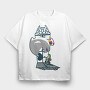 Classic Luigis Mansion, Tricou Oversize Barbati (Unisex)