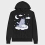 Sleepy Cute Dragon Tote, Hanorac Oversize Barbati (Unisex)