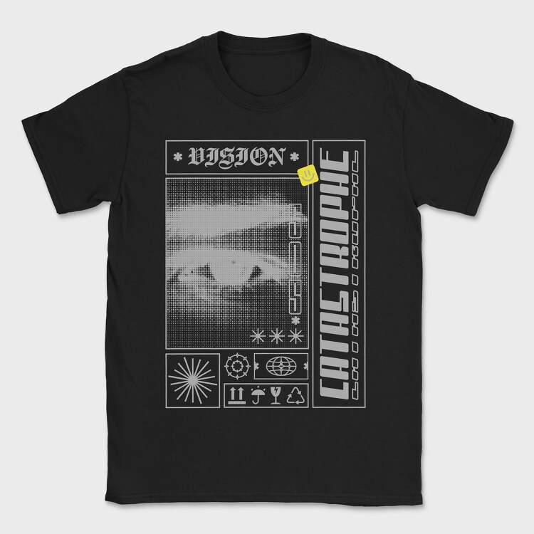 Catastrophe 1, Tricou Barbati (Unisex)