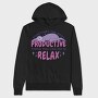 Sloth Animal Anime Sleeping, Hanorac Oversize Barbati (Unisex)