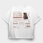 Cat Lovers 1, Tricou Oversize Barbati (Unisex)