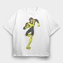 Cartoon Retro X Men 6, Tricou Oversize Barbati (Unisex)