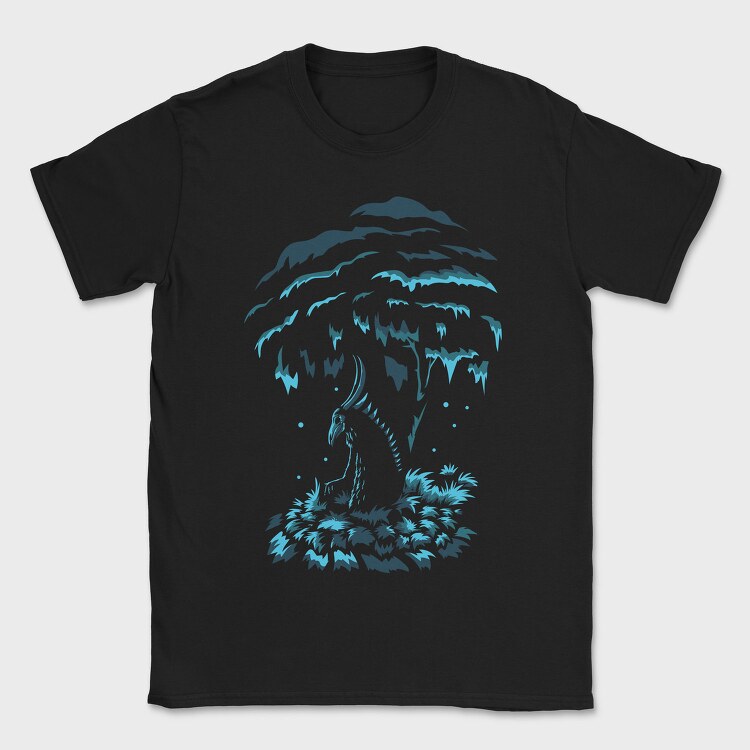 Dark Creature Demon Horns Darkness, Tricou Barbati (Unisex)